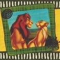 thumbnail image 1 of Concord Wallcoverings Peel and Stick Self Adhesive Kids Wallpaper Border, Little Lions for Play Room Nursery Room, Green Brown Yellow, 15 ft by 5 in 2472, 1 of 5
