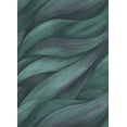 thumbnail image 1 of Concord Wallcoverings Textured Wallpaper Abstract Waves Leaves, Turquoise Blue, 21 In x 33 Ft (56 sq. ft),1025718, 1 of 1