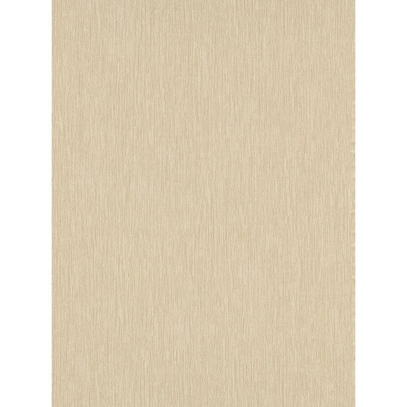 Concord Wallcoverings Textured Wallpaper Plain Featuring Lines, Beige Satin, 21 In x 33 Ft (56 sq. ft), 578502