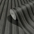 thumbnail image 1 of Concord Wallcoverings Textured Wallpaper Wood Wooden Planks, Black Brown, 21 In x 33 Ft (56 sq. ft), 33961, 1 of 1