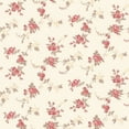 thumbnail image 1 of Concord Wallcoverings Textured Wallpaper damask Featuring rose flowers, Cream Red Taupe Yellow, 21 In x 33 Ft (56 sq. ft), AF37708, 1 of 1