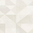 thumbnail image 1 of Concord Wallcoverings Textured Wallpaper geometric Featuring triangles and squares, Beige Light Gray, 21 In x 33 Ft (56 sq. ft), GX37653, 1 of 1