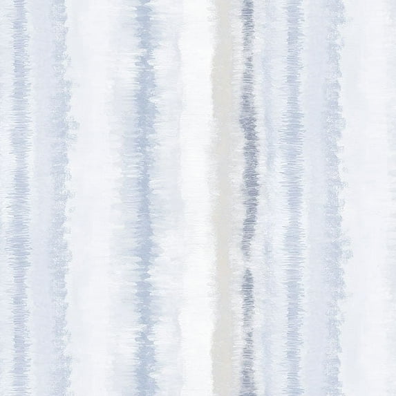 Concord Wallcoverings Textured Wallpaper stripes straight tiles, Blue White, 21 In x 33 Ft (56 sq. ft), FW36808