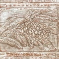 thumbnail image 1 of Concord Wallcoverings Wallpaper Border Abstract Pattern Stones Pine Needles Cones for Bedroom Cottage, Beige Cream Brown Yellow White, 7 Inches by 15 Feet WL5665B, 1 of 4