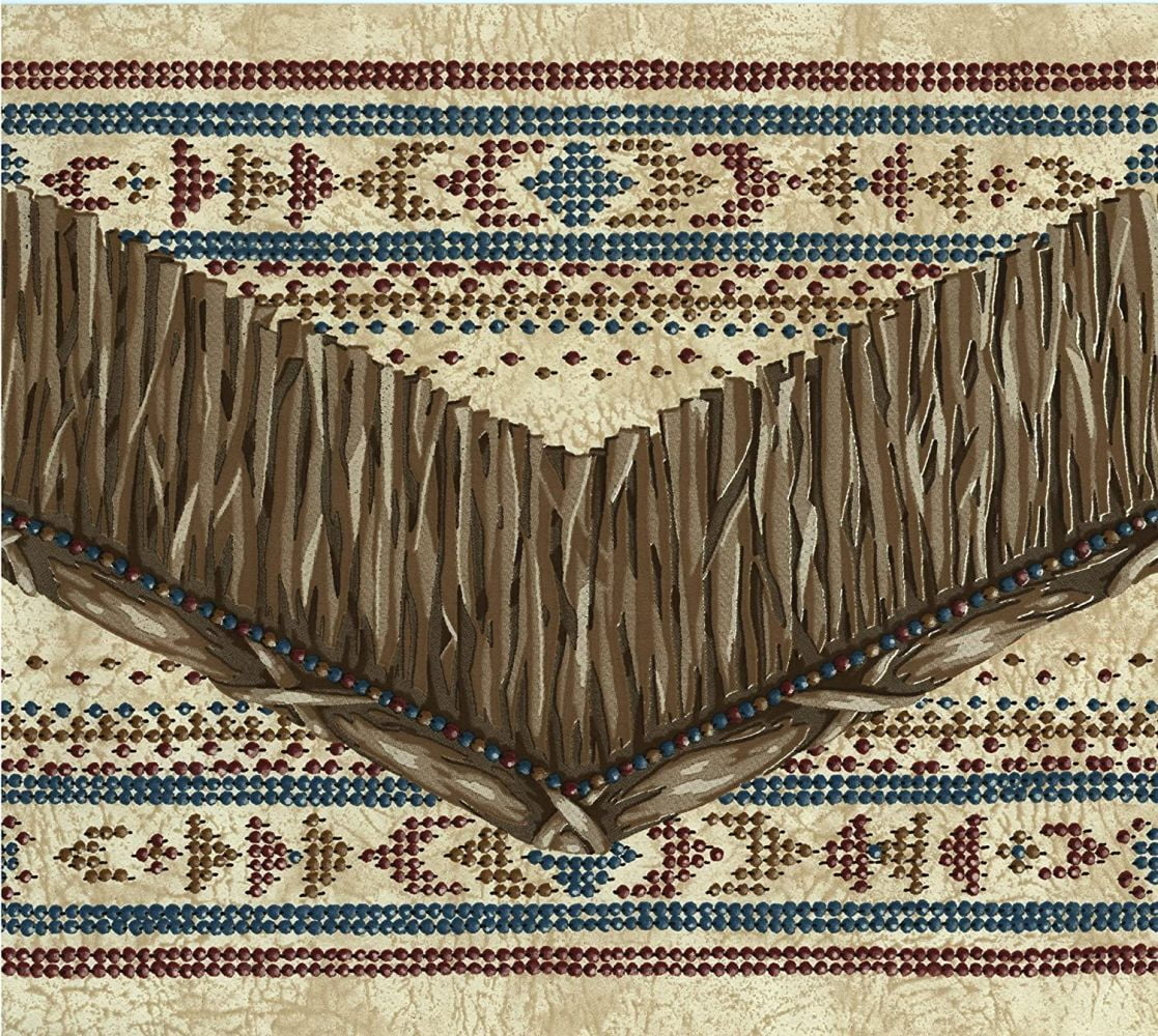 Concord Wallcoverings Wallpaper Border Native American