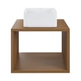thumbnail image 1 of Concorde 24'' Wall-Hung Vanity In Brown Oak, 1 of 7