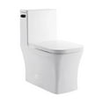 thumbnail image 1 of Concorde One-Piece Square Toilet Side Flush, Black Hardware 1.28 gpf, 1 of 10