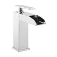 thumbnail image 1 of Concorde Single Hole, Single-Handle, Waterfall Bathroom Faucet in Chrome, 1 of 12