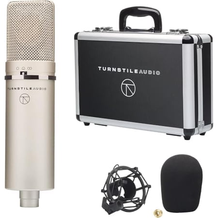 Concourse Series TAC1100 Multi-Pattern Cardioid Condenser Microphone, Large Diaphragm for Vocal Recording, Podcasting, and Streaming, XLR Output$$Music