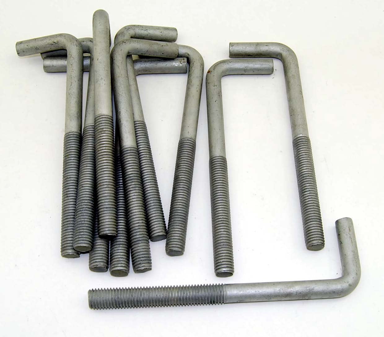Concrete Bent Anchor Bolts 5/8-11 x 8inches Hot Galvanized