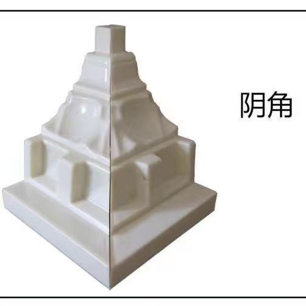 Concrete Casting Mold Roof Corner Line Mold Plastic Concrete Mold House