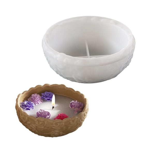 Concrete Casting Storage Bowl Cup Silicone Mold Great for Home Decoration and Unique Making