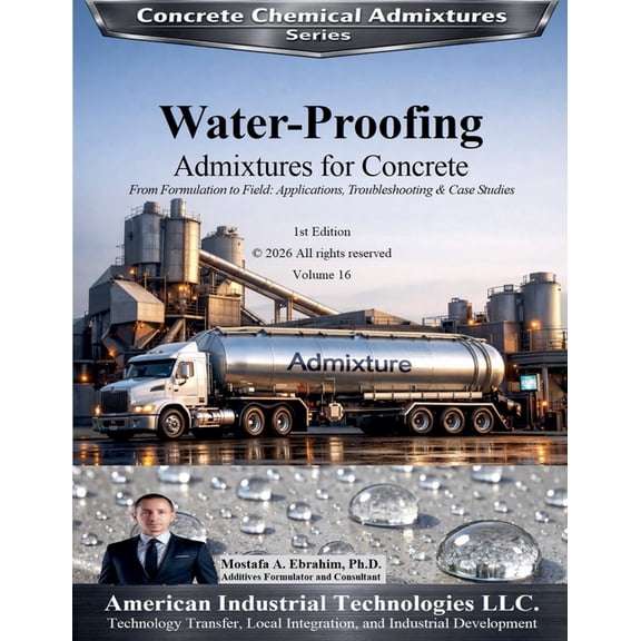 Concrete Chemical Admixtures Water-Proofing Admixtures for Concrete - From Formulation to Field Applications, Troubleshooting & Case Studies, Book 16, (Paperback)