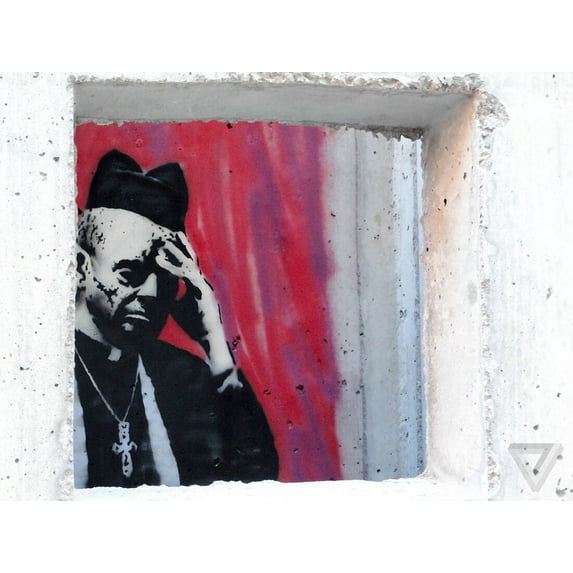 Concrete Confessional - Banksy - CANVAS OR PRINT WALL ART
