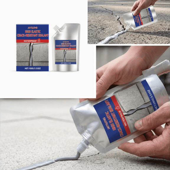 Concrete Crack Filler Heavy Duty Agent High Performance Cement Sealant Quick Drying Solution for Cracks