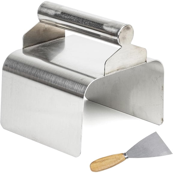 Concrete Curb Trowel Edger, Concrete Curb Hand Tool, Curb Tool for Concrete Edging, Curb and Gutter Concrete Tools, Landscape Curb Trowel Concrete Curb Tools, Concrete Curbing Trowel, Putty Knife