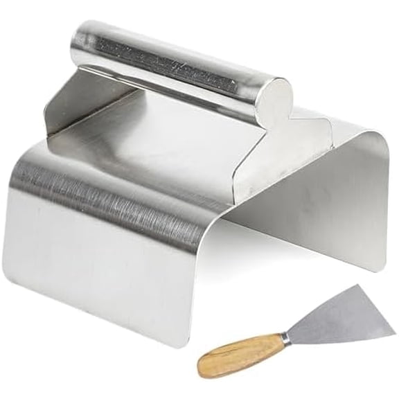 Concrete Curb Trowel Edger, Concrete Curbing Trowel, Concrete Curb Hand Tool, Curb Tool for Concrete Edging, Landscape Curb Trowel Concrete Curb Tools, Curb and Gutter Concrete Tools, Putty Knife