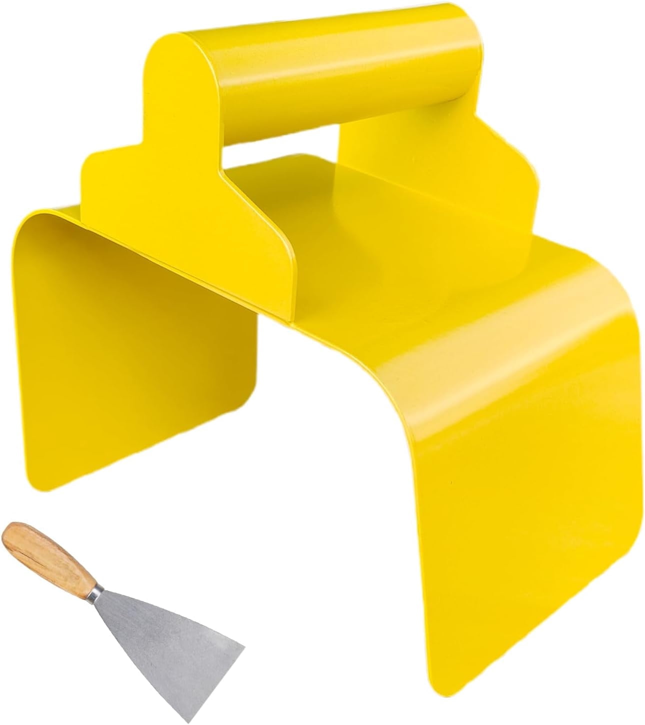 Eastrpupira Concrete Curb Trowel, Concrete Curbing Tool, Stainless ...