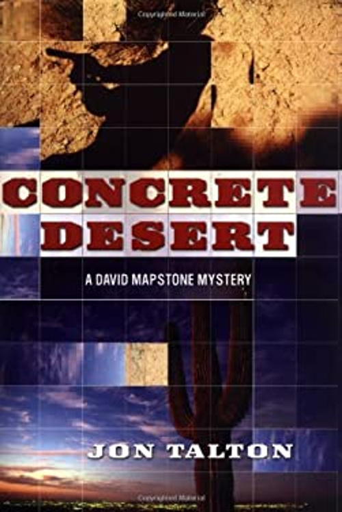 David Mapstone Pre-Owned Concrete Desert: A David Mapstone Mystery (Hardcover ...