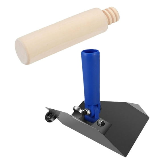 Concrete Edger Corner Trowel Wall Finishing Tool 5.7x3.1 Inch Stainless Steel for Professional Putty Work