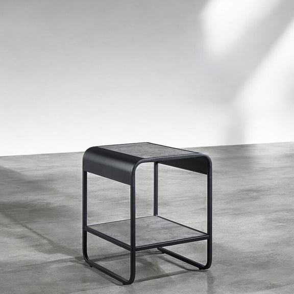 Concrete Finish Look / Sunroom / Composite End Table