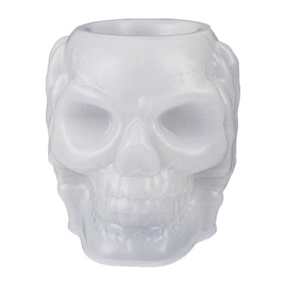 Concrete Flowerpot Mold Skull Shape Pen Holder Mold Cement Container Silicone Mold Succulent Planter Concrete Vase Mold
