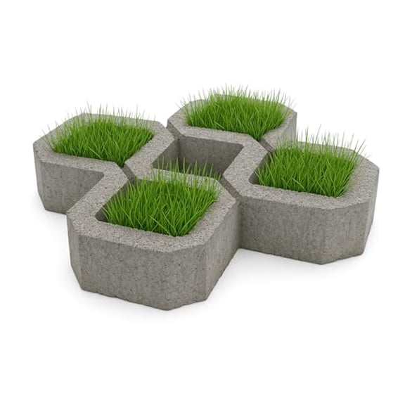 Concrete Grass Pavers Breeze Block Paving Bricks Mold ABS 2mm Parking - Plastic Mold$$Tools & Hardware Other