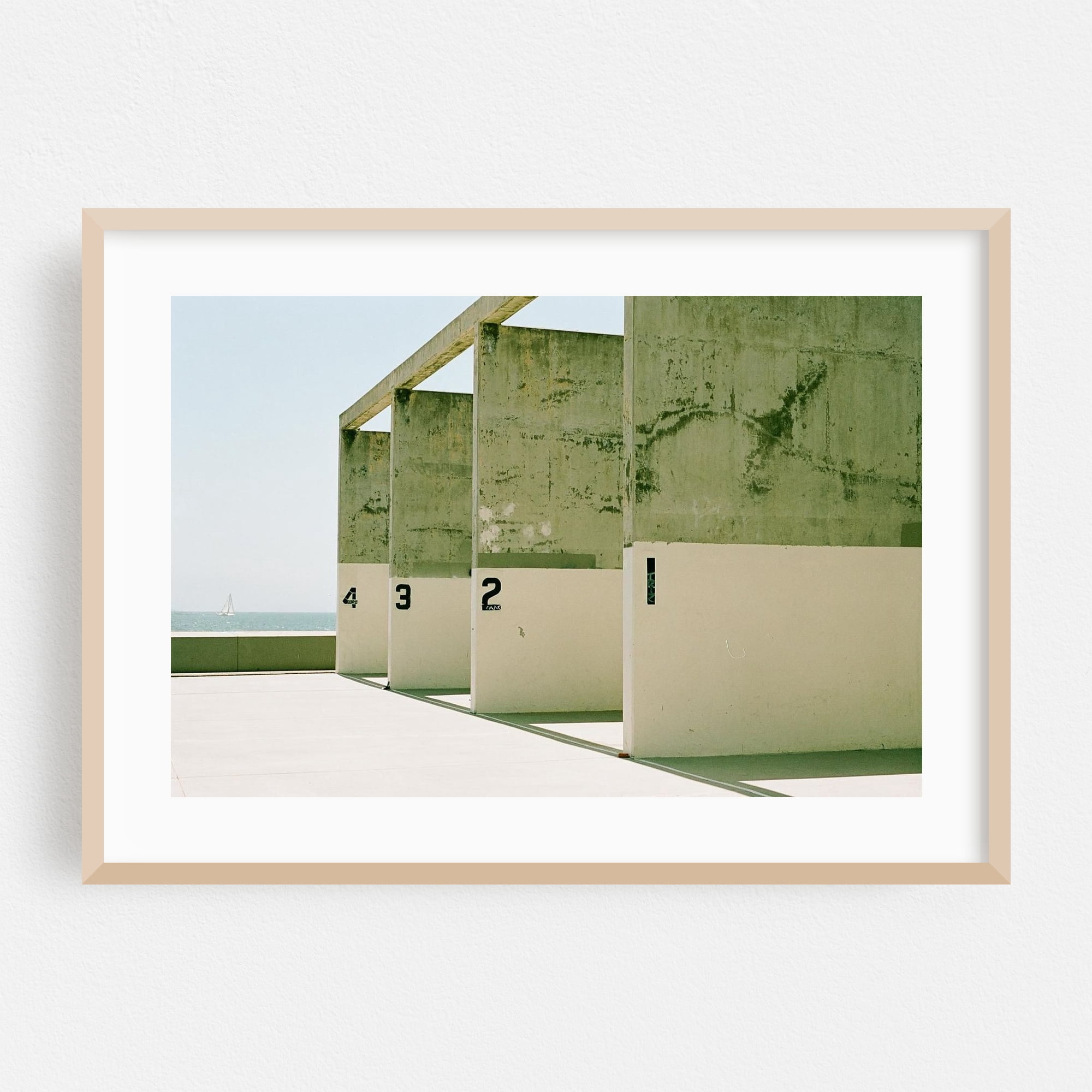 Concrete Horizons - Los Angeles California Photography Minimalist ...