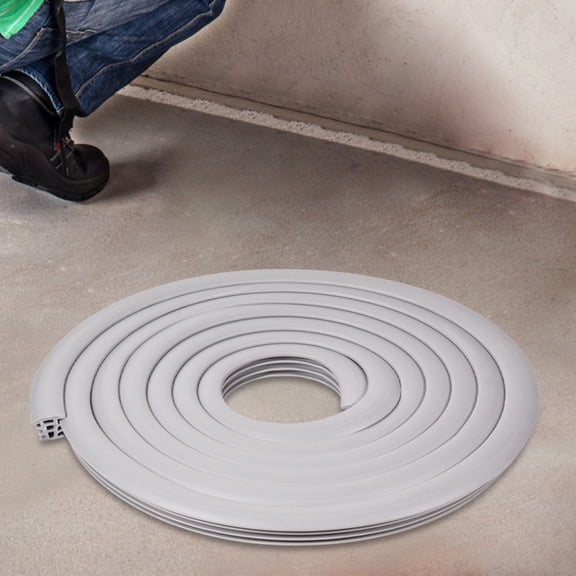 Concrete Joint Filler Strip EPDM, 3/4 in x 100 ft Driveway Repair, Aging Resistant Expansion Gap Seal for Sidewalks