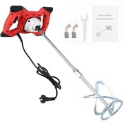 Concrete Mixer 2100W 6-Speed, 950 RPM Cement Mud Paint Mixer Machine, Durable Drywall Mortar Epoxy Resin Mixing Tool for Plaster, Fodder and Construction Mixing