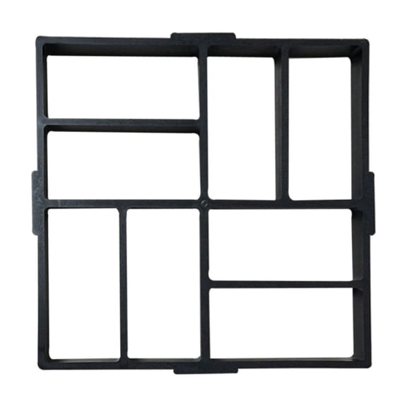 Concrete Molds and Forms, Reusable Stone Moldings, DIY Paving Pavement Walk Maker, Irregular Stepping Stone Paver Walkways Cement Molds for Patio, Lawn and Garden, Stepping Stone Molds for Concrete