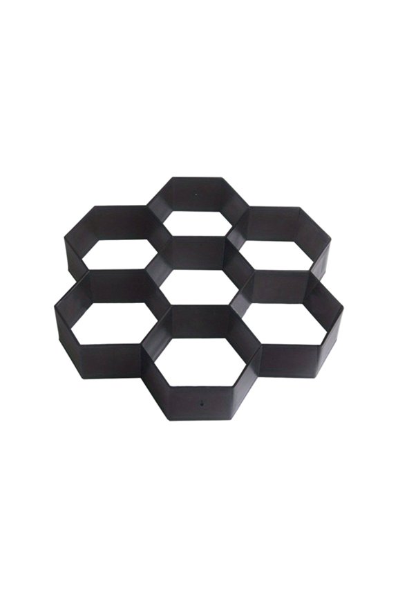 Concrete Molds and Forms, Reusable Stone Moldings, DIY Paving Pavement Walk Maker, Irregular Stepping Stone Paver Walkways Cement Molds for Patio, Lawn and Garden, Stepping Stone Molds for Concrete