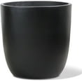 thumbnail image 1 of Concrete Planter Outdoor Indoor, Large Cement Plant Pots for Trees Flowers (Black, 18 inch), 1 of 6
