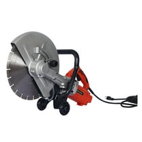 Concrete Saw 14 Inch - Electric Cut Off Saw Wet/Dry 3000W with Blade & Water Line