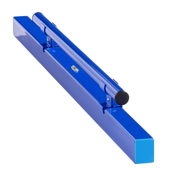 Concrete Screed, 48" Leveling Tool with Vial & End Caps, Reversible Handle for DIY Floors