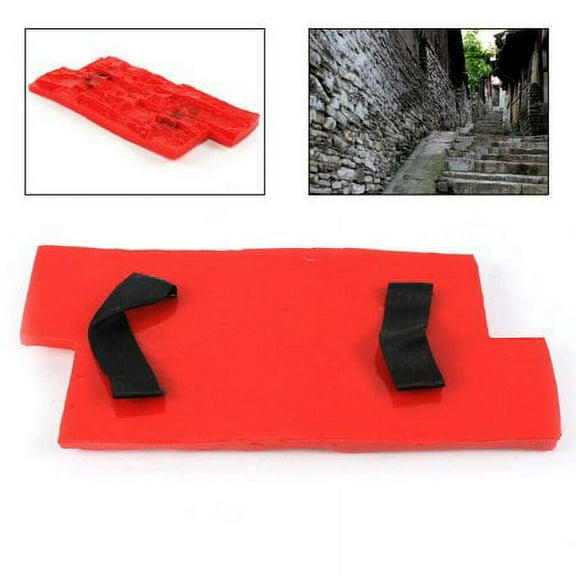 Concrete Seamless Slate Texture Polyurethane Stone Stamp Mat Cement Wall Mold