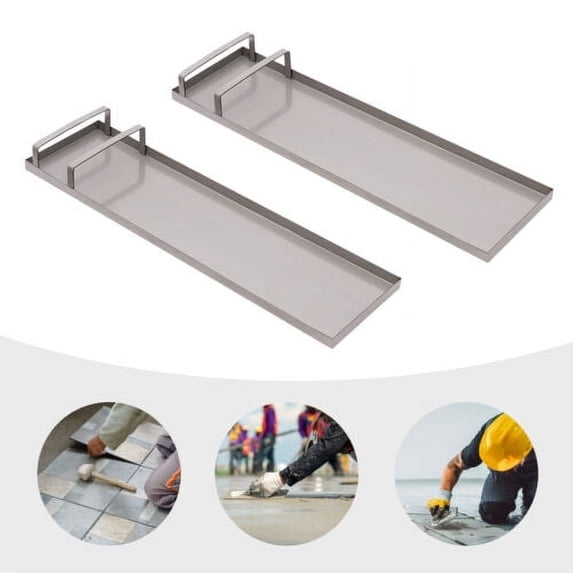 Concrete Slider Knee Boards, Pair Sliding Boards Set Stainless Steel 28 "x8 "