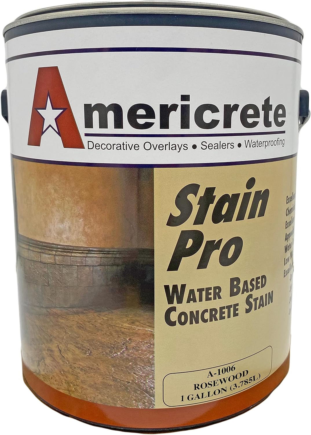 Concrete Stain Mahogany SemiOpaque Topical Stain for Wood