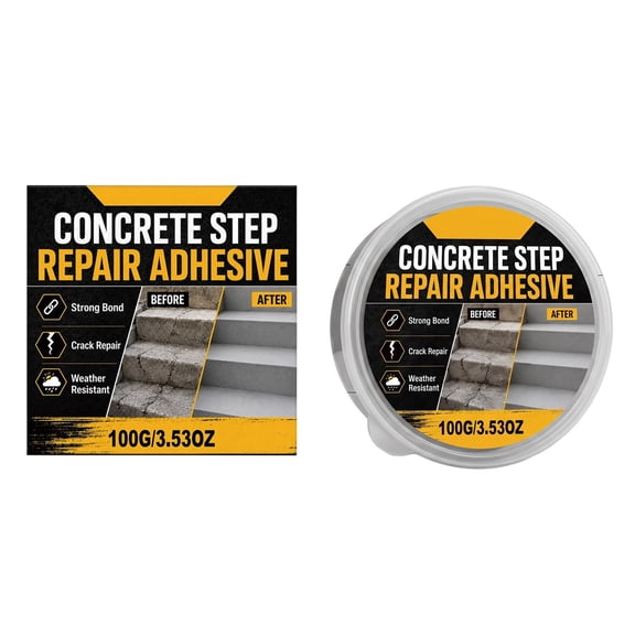 Concrete Step Patch Cement Floor Crack Filler for Outdoor Repair &