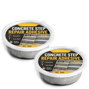 Concrete Step Repair Adhesive, Heavy Duty Concrete Repair Adhesive Cement Repair Adhesive, Outdoor Concrete Repair Adhesive, Strong Bond Formula, Quick Curing
