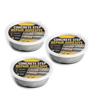 Concrete Step Repair Adhesive, Heavy Duty Concrete Repair Adhesive Cement Repair Adhesive, Outdoor Concrete Repair Adhesive, Strong Bond Formula, Quick Curing