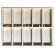 Concrete Stone Mold from GlobMarble. Stepping Stone Mold SS 5501. Corner Mold