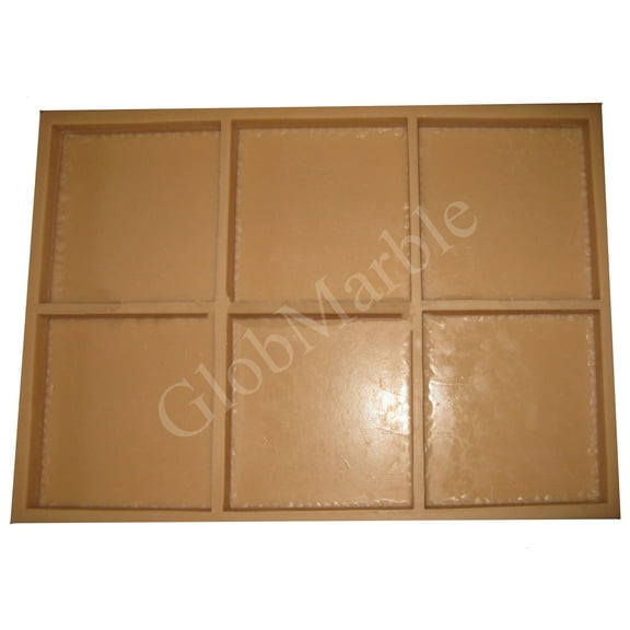 Concrete Stone Mold from GlobMarble. Stepping Stone Mold SS 5601/4. Concrete Veneer Mold, Casting