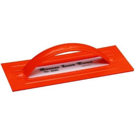 Marshalltown Flat Trowel Plastic - Concrete Straight Trowel - 10 x 4 1/4 Inch