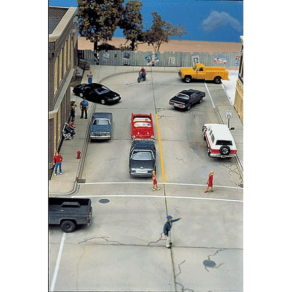 Concrete Street System -- Kit - Complete Set -  Scale: HO