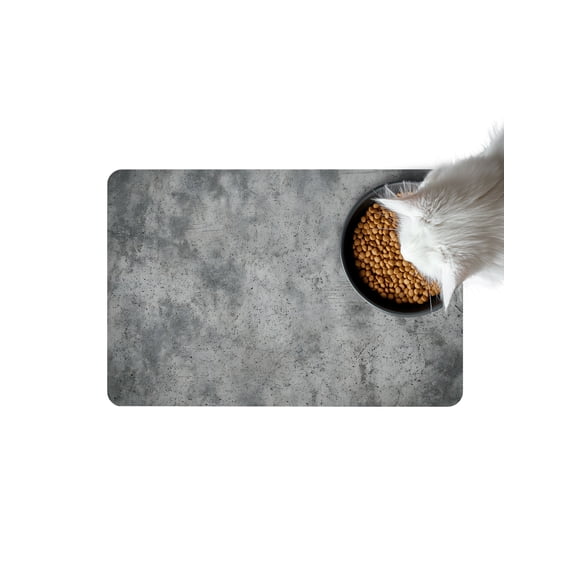 Concrete Texture Doormat Non Slip Diatomaceous Earth Door Mat Absorbent Quick Dry Soft Washable Entrance Rug for Bathroom Laundry Room 24"x36"