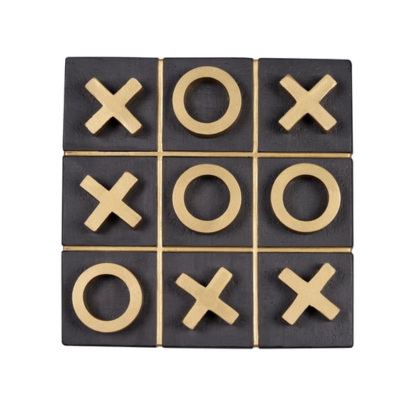 Concrete Tic Tac Toe 10 Removable Magnetic Pcs Home Tabletop Decor