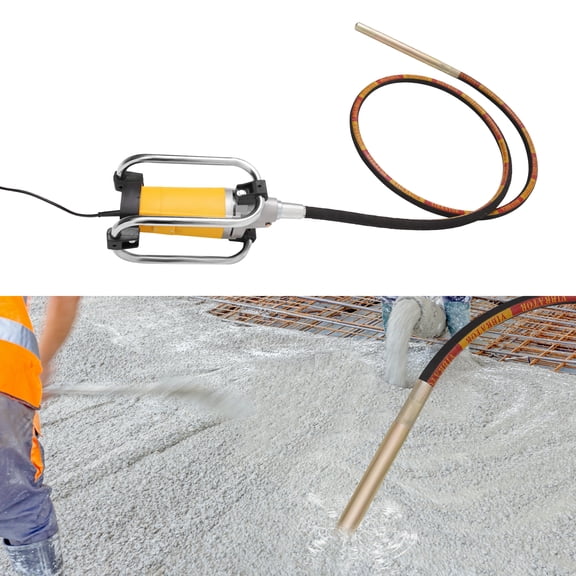 Concrete Vibrating Tool, Electric Concrete Vibrator, Hand Held Portable Concrete Vibrator 2000W 4300r/min