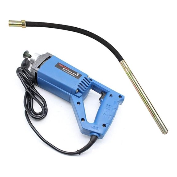 Concrete Vibrator, 110V 800W Handheld Electric Vibrator Tool - 1.2m Hose, Cement Bubble Remover for Construction, Foundation & Slab Work