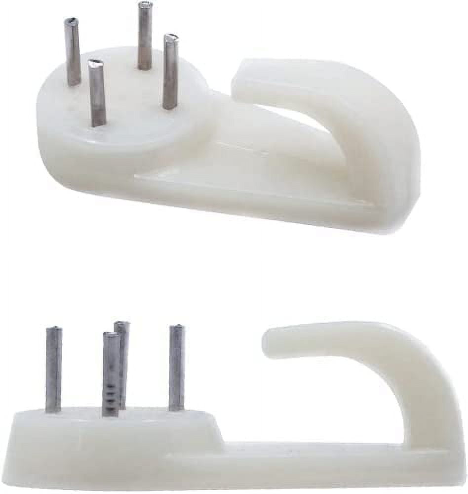 Concrete Wall Hooks，25pcs Invisible Nail Hangers, No Damage Wall Picture Hanger ， Powerful